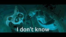 I Don't Know Shrug Kung Fu Panda Master Shifu GIF