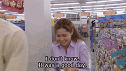I Don't Know Today Was A Good Day GIF