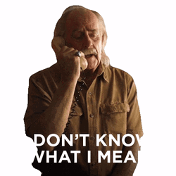 I Don't Know What I Mean GIF