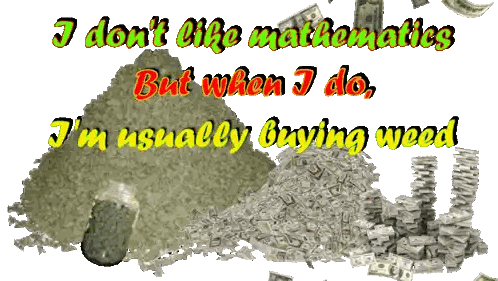 I Don't Like Mathematics But When I Do Sticker