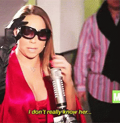 I Don't Really Know Her Mariah Fixing Hair GIF