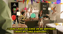 I Don't Want No Cake On My Birthday GIF