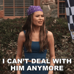I Don't Want To Be Around Anymore Carly GIF