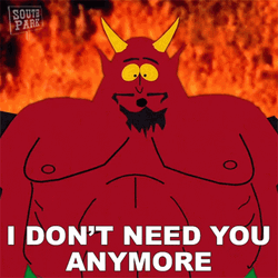 I Don't Want To Be Around Anymore South GIF