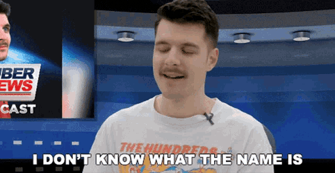 I Dont Know What The Name Is Forgetting GIF