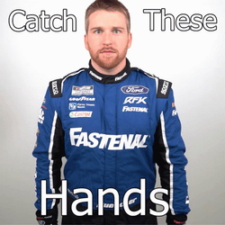 I Dont Know What To Do With My Hands Chris Buescher GIF