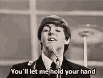 I Dont Know What To Do With My Hands Paul McCartney GIF