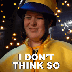 I Dont Think So Chris Cantada GIF