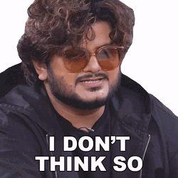I Dont Think So Vishal Mishra GIF