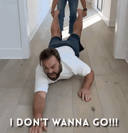 I Dont Wanna Go GIF