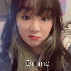 I Dunno Girl Sassy GIF