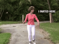 I Farted Here And There GIF