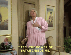 I Feel The Power Of Satan GIF