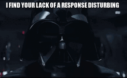 I Find Your Lack Of Faith Disturbing Nigga GIF