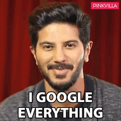 I Google Everything Dulquer Salmaan GIF