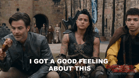 I Got A Good Feeling About This The Bard GIF