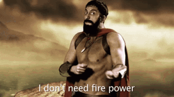 I Got The Power Im Rocking These Guns GIF