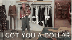 I Got You A Dollar Bill GIF