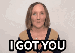 I Gotchu I Got You Yellow Lady Assures GIF