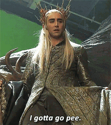 I Gotta Pee Man Wearing Costume GIF
