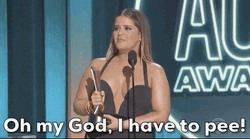 I Gotta Pee Maren Morris ACM Awards GIF