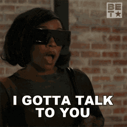 I Gotta Talk To You Alia GIF