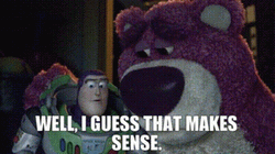 I Guess Buzz Lightyear And Teddy Bear GIF