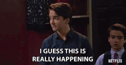 I Guess This Is Really Happening Fuller House Michael Campion GIF