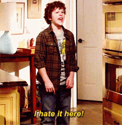 I Hate It Here Disappearing Luke Modern Family GIF