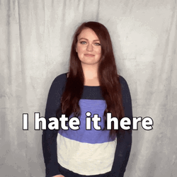 I Hate It Here Ryn Dean Speaking GIF