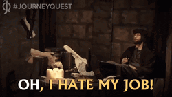 I Hate My Job I Work With Retards GIF