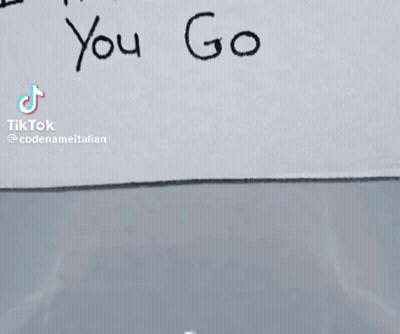 I Hate To See You Go On Paper GIF
