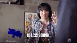 I Hate You Be Less Boring GIF