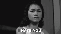I Hate You Zendaya GIF