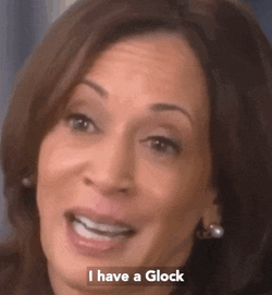 I Have A Glock Kamala Harris GIF