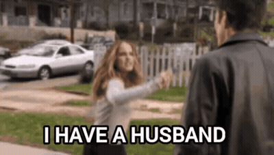 I Have A Husband Pepper Spray GIF