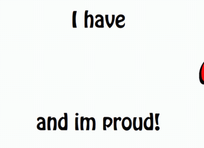 I Have Autism And I'm Proud Sign GIF