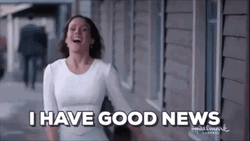 I Have Good News Erin Krakow GIF