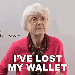 I Have Lost My Wallet Teacher Gill GIF