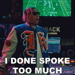 I Have Spoken I Done Spoke Too Much Cordae GIF