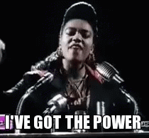 I Have The Power Confident Black Lady GIF