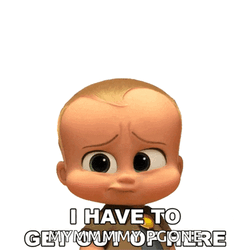 I Have To Get Out Of Here Boss Baby GIF