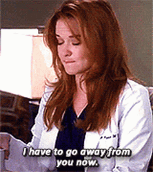 I Have To Go Away From You Now GIF