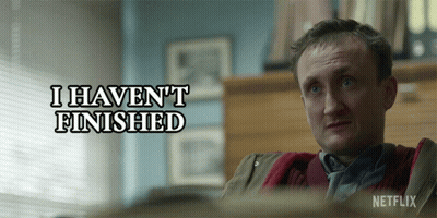 I Havent Finished Michael Fagan GIF