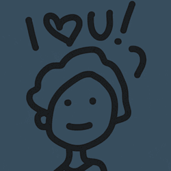 I Heart You Smile Unpopular Cartoonist GIF