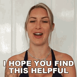 I Hope You Find This Helpful Tracy Kiss GIF