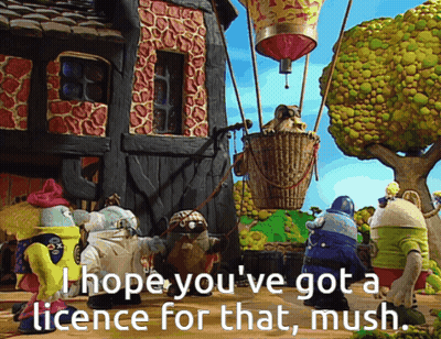 I Hope You Have A License For That Mush GIF