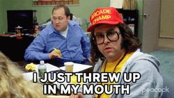 I Just Threw Up In My Throw Up Frank Rossitano GIF