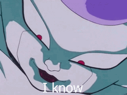 I Know Frieza GIF
