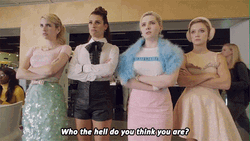 I Know Him Emma Roberts And Billie Lourd GIF
